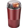 KANLVU Elettrico Taglia Pastiglie Smerigliatore, Taglia Pillole Per Piccolo E Grande Farmaco E Polverizza Più Pillole Portatile Pillola Smerigliatrice(Red)