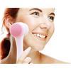 CLICLED Spazzola Massaggio Viso Pulizia Manuale Esfoliante Detergente per Scrub Viso Skincare con Doppia Testina Massaggiatore per Detersione Punti Neri
