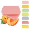 isabellenails Cera di paraffina con 13 profumi, blocchi di paraffina per mani e piedi, pelle secca, muscoli rigidi, 4 x 500 ml (Peach)
