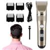 Generic Kit Per Taglio Di Capelli - Tagliacapelli Ricaricabile USB Regolabile Con Display Di Potenza, Strumenti Per Il Taglio Di Capelli A 5 Livelli | Tagliacapelli Professionale A Basso Rumore Battere