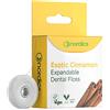 Nordics Organic Care Eco filo interdentale PLA larghezza varibale con cannella, 15 g