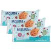 CAIYA 3X Misura Privolat Soffici Tortine Senza Lattosio e Uova con Ciliegia e Mirtillo 290g [3 Confezioni]