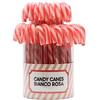 CandyFrizz Selection - MANICO OMBRELLINO CANDY CANES - Perfetto per decorazioni e feste Pz 50 14g (Bianco Rosa)