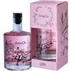 AmaGin - Gin Rosa 500ml da Distillazione Uve Corvina e Rondinella (Amarone della Valpolicella DOCG) - Gin Pink Con Confezione - 40% Vol - Made in Italy - Prodotto Artigianale - Premium