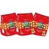 CAIYA 3X Ritz Original Mini Ritz Crackers Salati Maxi Confezione con 6 Bustine Monoporzione 240gr [3 Confezioni]