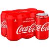 Coca-Cola Coca Cola, Bevanda analcolica Original Taste, confezione da 6 x 330 ml