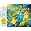 Sasami Ice Blue Citrus Storm - menta, limone curacao aroma concentrato - vegano - Sasami - 10ml