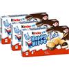 CAIYA 3X Kinder Happy Hippo al Cacao (Kakao) - Scatola da 103g con 5 Snack - Edizione Limitata Germania [3 pezzi]