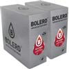 Generico SET 48 BOLERO DA 9 grammi Red Sangria Preparato istantaneo polvere solubile in bustine Sticks per Bevande con Stevia e Vitamina C e Senza Zucchero ideale per fitness e diete