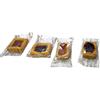 Generico Biscotti Assortiti con Confettura, Incartati Singolarmente, Confezione da 1 kg, 4 Gusti