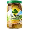 Kühne Kuhne Gherkin Sandwich Slices 330g - Le nostre fette sandwich sono deliziose, lunghe fette di zerkins con un sapore leggermente stagionato