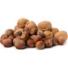 Natural Food - Noci e Nocciole con Guscio - 2 x 2,5 kg - Mix di Noci, Formato Grande - Deliziose per Snack, Dessert, Muesli e Pasticcini