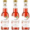 COCOJOY Acheo Bibita Analcolica in Confezione da 3 Bottiglie da 275 ml per aperitivi, feste e weekend (Aranciata Rossa)