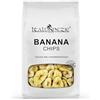 ITALIA SPEZIE Banana chips 200 g - eccellente snack di banane essiccate e olio di cocco - ideali per un muesli proteico con mix di frutta secca e disidratata - Italia Spezie