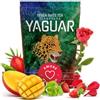 Yaguar Amore 0,5 kg | Yerba Mate fruttato a base di erbe dal Brasile | Fusione ricca | Potere naturale della caffeina | Tè Yerba Mate dal Brasile 500 g | Metodi di produzione tradizionali