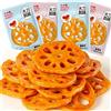 MKSDDF - Spuntini cinesi fette di radice di loto piccante strisce piccanti verdure essiccate brasate radice di loto croccante non fritto fette di radice di loto croccanti snack cinesi - 30 g* 10