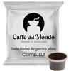 Caffè dal Mondo 100 Capsule compatibili con LUI, Fior Fiore Coop, Aroma Vero, Mitaca - Caffè dal Mondo (Argento Vivo)