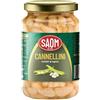REPLOOD 12x Saom Fagioli Cannellini Scottati al Vapore 360gr in Barattolo Vetro 12x360gr