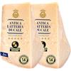 Antica Latteria Ducale Parmigiano Reggiano Dop 14 mesi da Allevamento e Agricoltura Sostenibili - Premiata Produzione Artigianale dal 1949 - Formaggio Naturalmente Privo di Lattosio ANTICA LATTERIA DUCALE (2kg - 2pz)