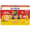 RITZ Cracker per panini al formaggio, 20 confezioni di snack (6 cracker per confezione)