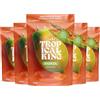 Tropical King Tropicalking, Papaya Disidratata, Fette Morbide Tagliate a Mano, Senza Glutine, Fonte di Fibre e 100% Plant Based, 5x100 g