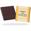 CandyFrizz Selection Personalizzati - Cioccolatini personalizzabili Con Logo o Foto latte o fondente SENZA GLUTINE - 30 pezzi (Giallo)