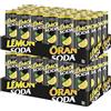 Generico Lemonsoda Limonata Originale Italiana, Lemon Soda con Limoni Siciliani 330ml (EDIZIONE 2025) [MAXI PACK con 48 Lattine]