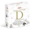 Generico Crispo Confetti Cuor di Lettere al Cioccolato Extra Fondente a Forma di Cuore con Lettera a SCELTA 250g (LETTERA D)