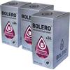 Generico SET 72 BOLERO DA 3 GRAMMI Raspberry Preparato istantaneo polvere solubile in bustine Sticks per Bevande con Stevia e Vitamina C e Senza Zucchero ideale per fitness e diete