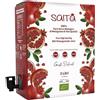 Saita Succo di Melograno 100% Puro Biologico, Succo di Frutta Senza Zuccheri Aggiunti, Vitamina C Naturale, Vegan Superfood Detox, Bag in Box 3 l, Delicato, Made in Italy