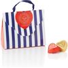 Venchi - Mini Borsina con 5 Cioccolatini Assortiti, 40 Gr, Senza Glutine, Senza Coloranti e Conservanti, Idea Regalo Festa della Mamma