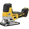 DEWALT Seghetto alternativo max 20 V, senza fili, impugnatura cilindrica, velocità lama 3.200, solo utensile nudo (DCS335B)