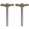Dremel 535-02 - Pennello in ottone, 3/4, confezione da 2