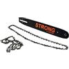 LED LEDS Lama Barra 40CM 14+ 2 catena 3/8 52 maglie motosega di ricambio moto sega 1,3mm