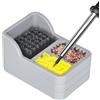 Genérico Detergente per punte di cautine - spugna di rame e acciaio al silicone 7,8x5,2x4,5 cm | pulitore per punte di ferro ad alta temperatura | scoria di saldatura | strumento L
