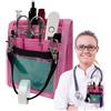 Qkbuza Fanny Pack per infermieri, infermiere, organizer tascabile, organizer da cintura, multicompartimento, tasche in vita con supporto a nastro, cintura per attrezzi per