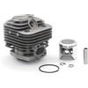 DORFEY Kit cilindro pistone SRM4300 da 40 mm adatto for SRM-4000 SRM-4300 SRM-4300F SRM-4300R B430F for decespugliatore CLS-5000 sega circolare