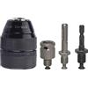 Ldbuejiaja 1/2 Drill Chuck Converter per disco a percussione/driver/martello rotante per trapano normale 1/-20 Unf All Metal Clamp -13 mm