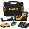 DEWALT 20V MAX Laser Level Kit, Line Laser, 5 Spot, Green (DCLE34520G)