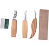 OSALADI 5 Pz scalpello da intaglio a mano scalpello da sgorbia per legno kit per intagliare il legno strumento da falegname antitaglio attrezzo guanti