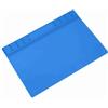 Generic Piattaforma di Manutenzione Resistente Al Calore con Griglia di Stoccaggio per Riparazione Computer di Telefoni Cellulari, Tappetino Scanalato in Silicone Resistente per Anti-Alte (blu scuro)