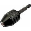 Kraftfeld Mini adattatore per trapano, mandrino a sgancio rapido, 0,3 - 8 mm, esagonale, 1/4, per avvitatore a batteria, senza attrezzi