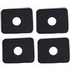 DORFEY 4 pz/lotto Elemento di pulizia del filtro dell'aria adatto for motore H0-nda GX140 GX160 GX200 5.5 6.5HP