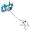 JOXLOVER Miscelatore elettrico for calcestruzzo da 2400 W, portatile, portatile, a 6 velocità, macchina for miscelazione regolabile, utensile for mescolare malta e stucco