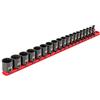 TEKTON Set di chiavi a bussola a percussione a 12 punte da 3/8, 19 pezzi (6-24 mm), guide | SID91114