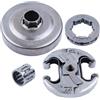UYTGFO Adatto for motosega 350 346XP 350 351 353 445 450 E A04I 325 pollici-7T tamburo frizione pignone cerchio cuscinetto ad aghi set