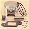 DORFEY Kit guarnizione marmitta cuscinetto anello pistone motosega da 42,5 mm adatto for S-t-i-H-L MS250 MS 250 025 motore parti di ricambio 1123 030 2000