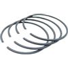 UYTGFO Adatto for Zenoah G3800 3800 38CC ECHO CS-350WES CS350T Motosega TOPSUN Zomax YD38 for Mitsubishi T200 4 pezzi/lotto 39mm * 1.5mm Anello pistone