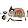 UYTGFO Adatto for STIHL MS210 MS230 MS250 MS 250 230 210 Motosega Ricambi Avviamento a strappo Tappo serbatoio olio carburante Tubo flessibile Kit filtro