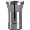Zilimontt Adattatore per mandrino, in acciaio al carbonio, per incisione, boccola divisa, per punte da 6 mm, 6,35 mm, 8 mm, utensili per la lavorazione del legno (6 mm)
